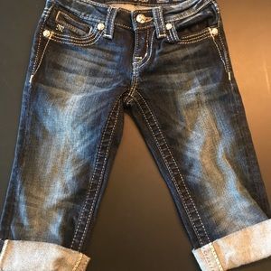 Miss Me Capri shorts.